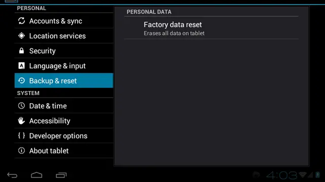 Factory Reset di Smartphone Android Tak Jamin Data Anda Hilang