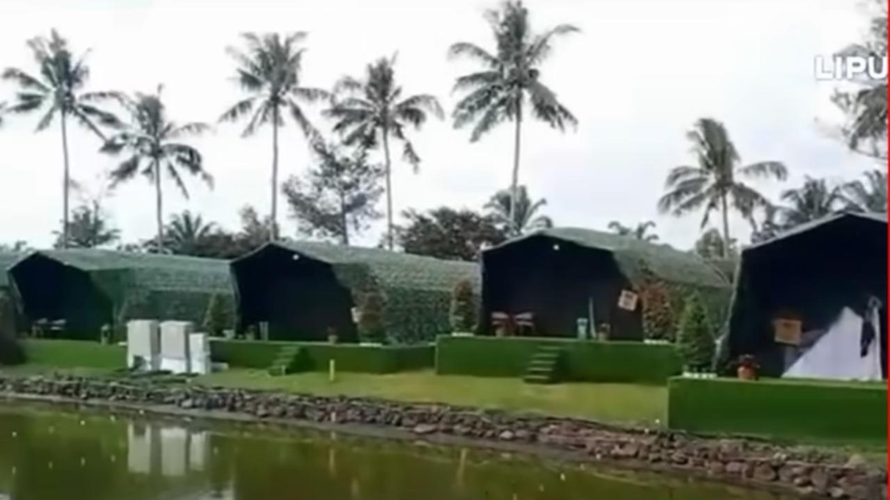 Penampakan Tenda Tempat Menginap Kabinet Merah Putih di Magelang, Mewah
