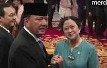VIDEO: Puan Anak Mega & Budi Gunawan Foto Bareng, Prabowo Salam Komando Usai Pelantikan di Istana