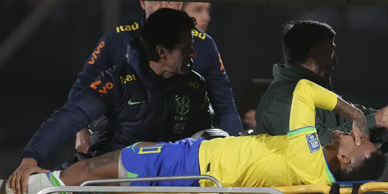 Neymar cedera