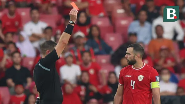  Kartu Merah Jordi Amat dan Blunder Ernando Ari Warnai Kekalahan Timnas Indonesia dari Irak di Kualifikasi Piala Dunia 2026