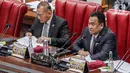 Sementara itu, Ketua DPR Puan Maharani, Wakil Ketua DPR Muhaimin Iskandar atau Cak Imin, dan Wakil Ketua DPR Sufmi Dasco Ahmad tidak hadir dalam Rapat Paripurna. (Liputan6.com/Faizal Fanani)