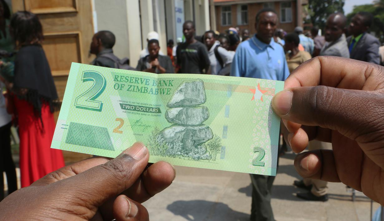 Foto Zimbabwe Kenalkan Mata Uang Baru Global Liputan6com