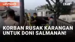 Korban Aplikasi Quotex Rusak Karangan Bunga untuk Doni Salmanan
