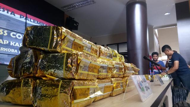 Hotel Palembang Jadi Lokasi Penyimpanan 40 Kilogram Sabu Asal Myanmar