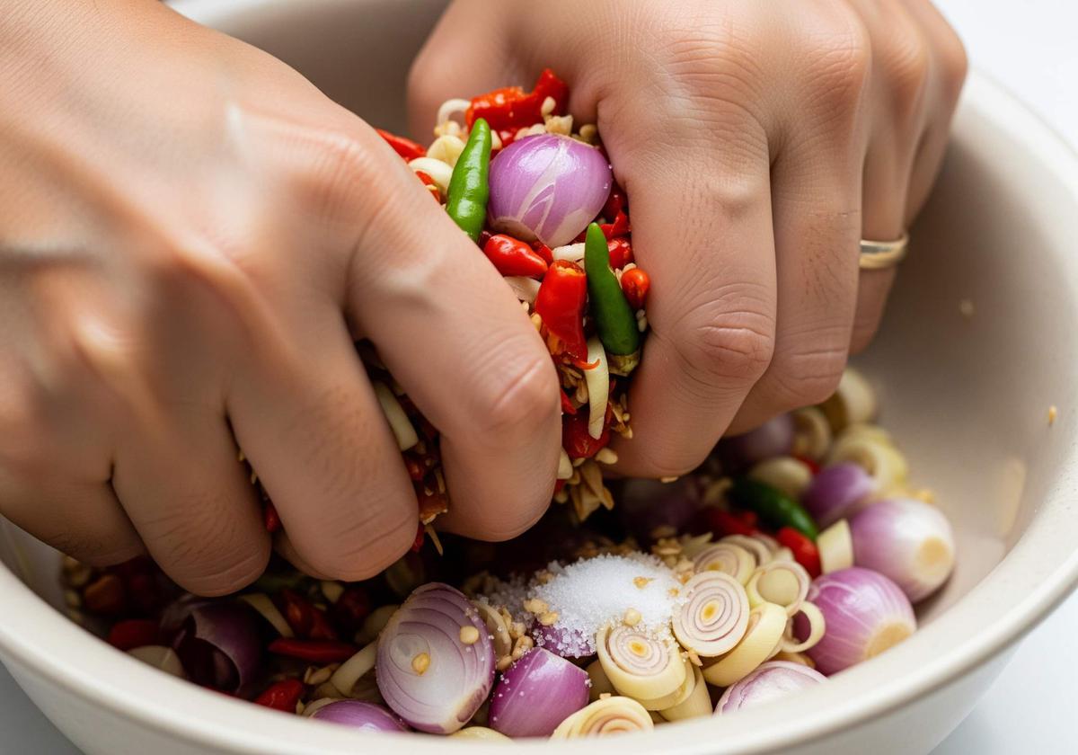 Cara Membuat Sambal Matah Anti Langu