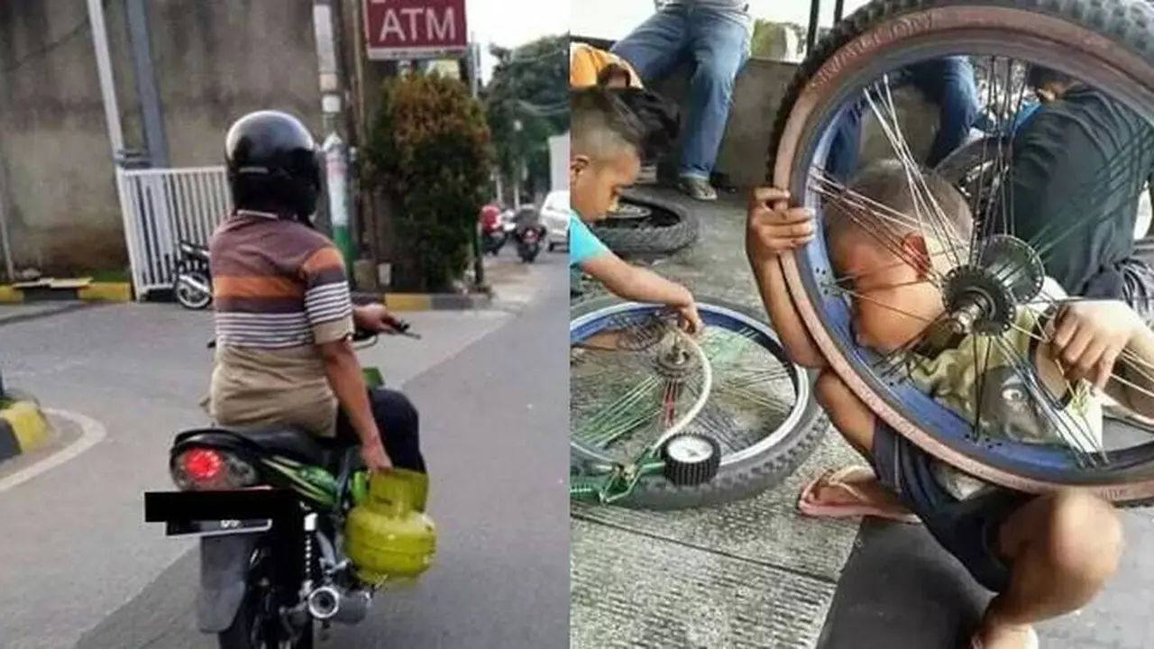 10 Potret Absurd Orang saat Bikin Susah Sendiri Ini Bikin Tepuk Jidat