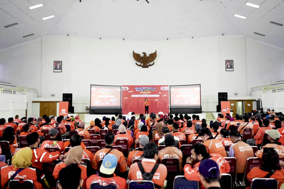 Tingkatkan Kualitas Layanan, ShopeeFood Bekali Mitra Pengemudi Pelatihan Kelas Bintang 5