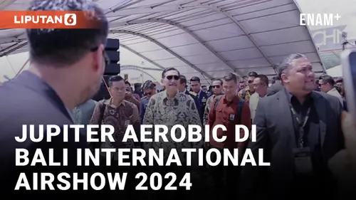 VIDEO: Dihadiri Luhut, Bali International Airshow 2024 Resmi Dibuka