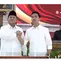 Prabowo Subianto bersama Gibran Rakabuming Raka usai menyampaikan pidato perdana setelah resmi ditetapkan Komisi Pemilihan Umum Republik Indonesia (KPU RI) sebagai Presiden dan Wakil Presiden Terpilih 2024.