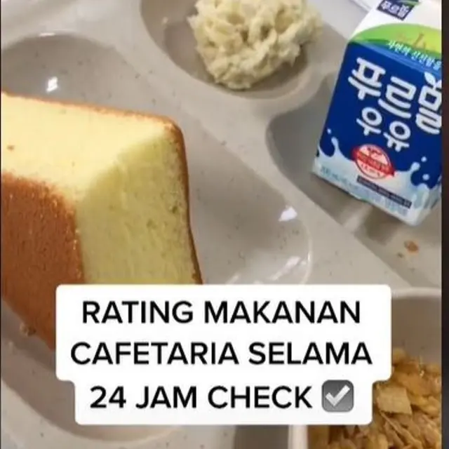 Warganet Indonesia Bagikan Video Makanan Menggugah Selera di Kafetaria Korea