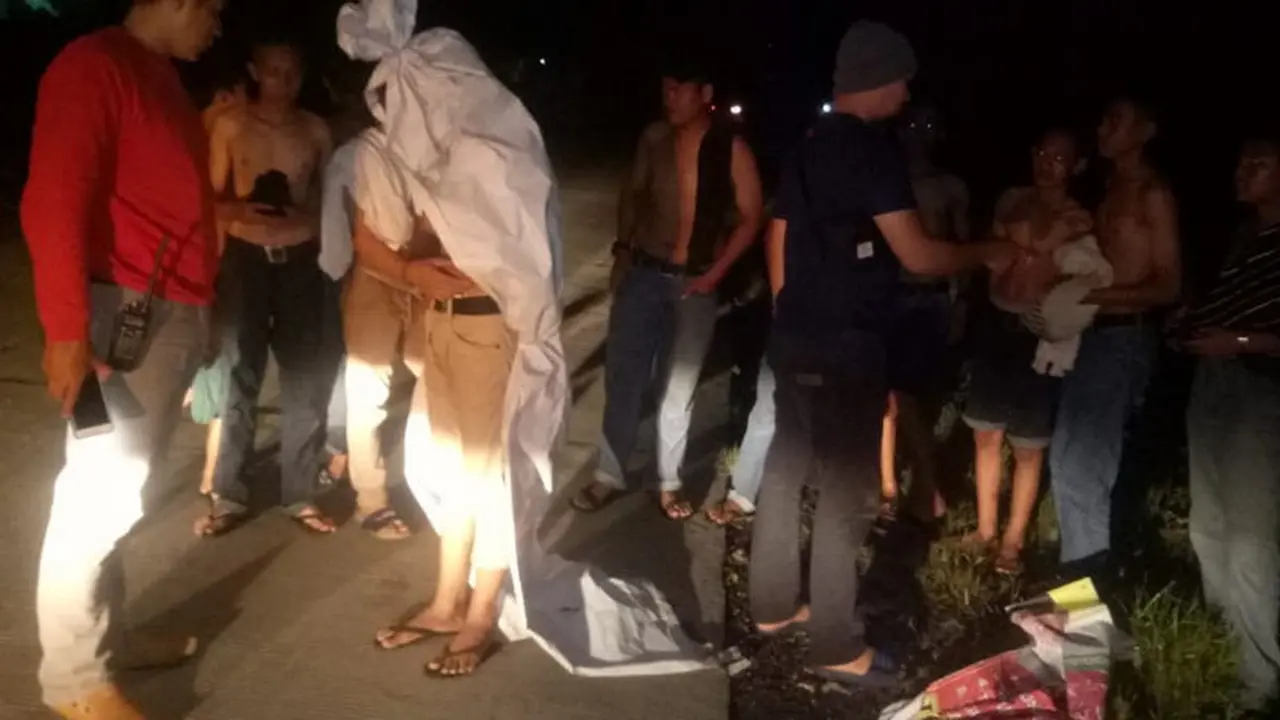 11 pocong gadungan diamankan polisi (Istimewa/Fauzan)