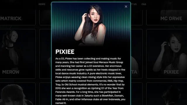 Pixiee jadi Lineup DWP 2024