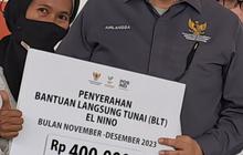 Airlangga Salurkan BLT El Nino Rp400 Ribu Bulan November-Desember untuk Warga DIY