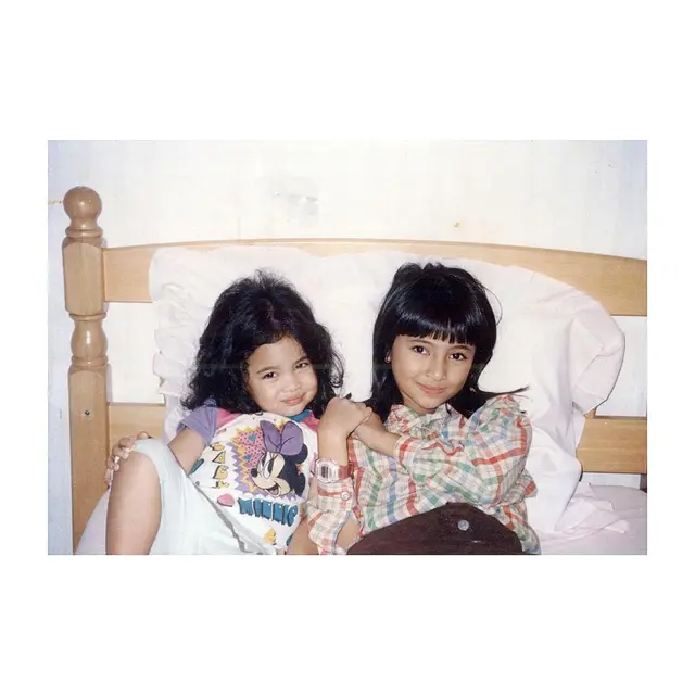 6 Potret Masa Kecil Marshanda, Disebut Mirip Sienna