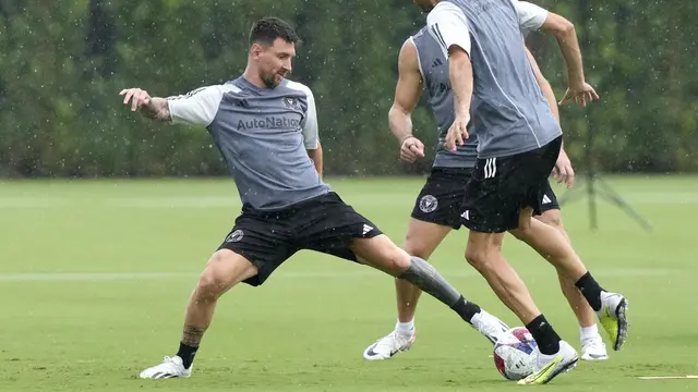 Foto: Mengintip Persiapan Lionel Messi Jelang Debut Bersama Inter Miami