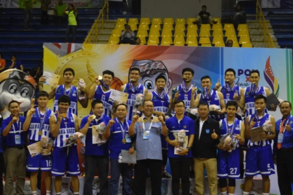 Tim basket putra Jabar