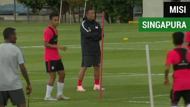 VIDEO: Misi Singapura Saat Hadapi Indonesia di Piala AFF 2018