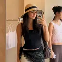 Potret Amanda Rawles saat Liburan di Bali, Tampil Cantik dengan Outfit Stylish