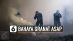 Jakarta diramaikan dengan ledakan granat asap, Selasa (03/12/19) pagi. Meskipun tergolong tak mematikan, granat asap tetap punya bahaya.