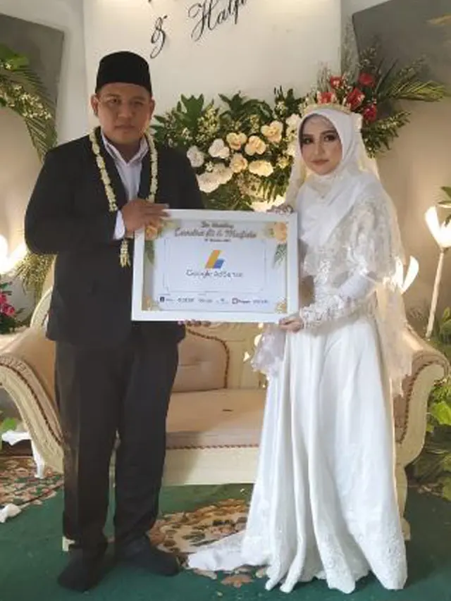 Bukan Emas atau Uang, Pria Ini Nikahi Pasangannya dengan Mahar Unik