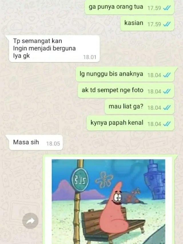 Enggak Selalu Kaku, 10 Chat Lucu Bapak dan Anak Ini Bikin Kangen