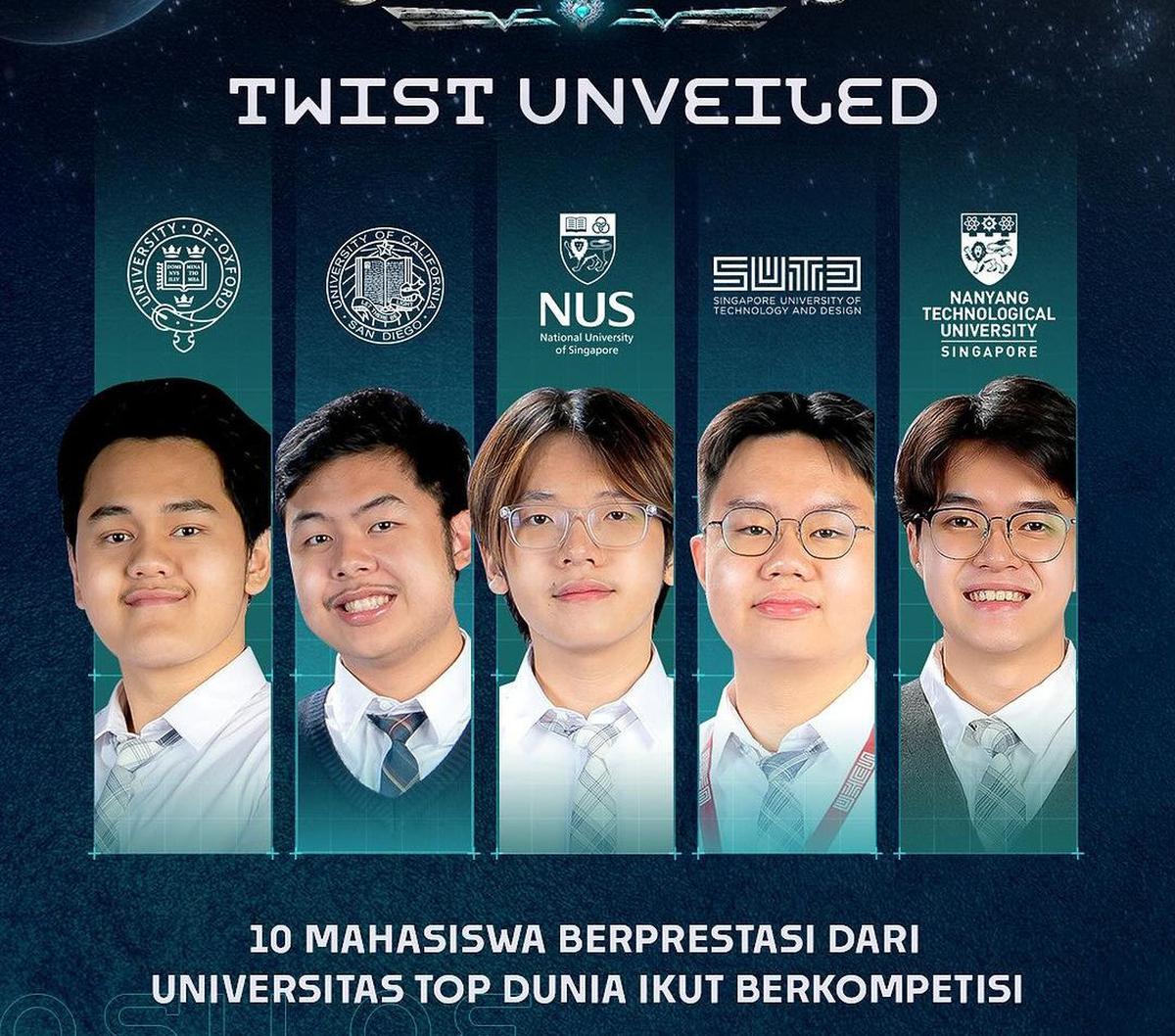 Daftar Nama Peserta Clash of Champions dari Univesitas Luar Negeri