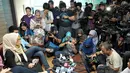 Ibunda Marshanda, Riyanti Sofyan menggelar jumpa pers di kediamannya kawasan Menteng, Jakarta, Jumat (8/8/14). (Liputan6.com/Panji Diksana)