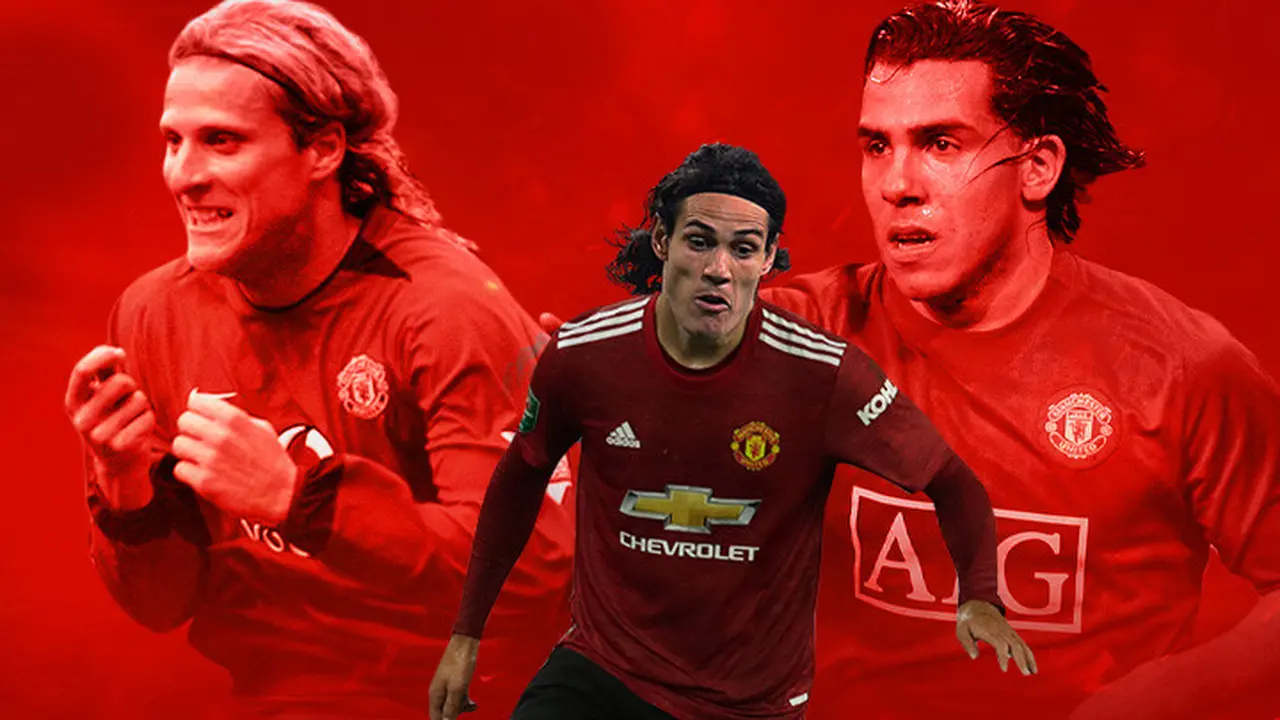 Manchester United - Diego Forlan, Edinson Cavani, Carlos Tevez