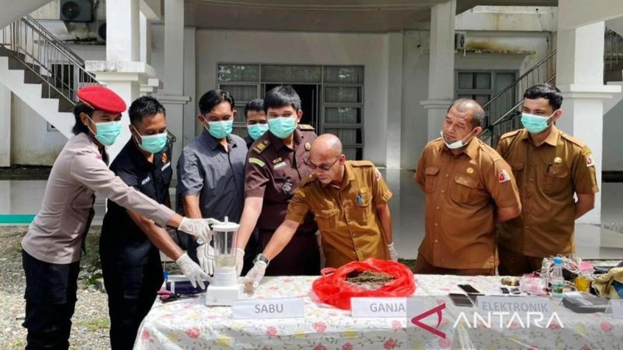 Kejari Nagan Raya Musnahkan Barang Bukti Narkotika dan Kejahatan Lainnya, Wujudkan Transparansi Hukum