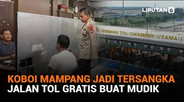 Mulai dari koboi Mampang jadi tersangka hingga jalan tol gratis buat mudik, berikut sejumlah berita menarik News Flash Liputan6.com.