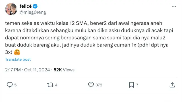 6 Cerita Netizen Jodohnya Teman SMA Ini Bikin Ikut Baper, Cinta Tak Terduga