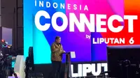 Menteri Koordinator Bidang Perekonomian, Airlangga Hartarto  dalam Indonesia Connect Outlook 2026, di The Hall Senayan City, SCTV Tower, Jakarta. (Liputan6.com/Arief)
