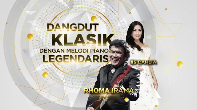 Iis Dahlia tampil berduet dengan Raja Dangdut Rhoma Irama.