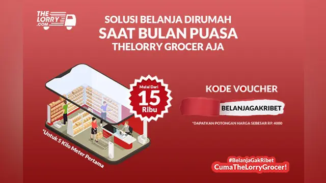 Belanja Kebutuhan Sehari-hari Semakin Mudah dan Aman dengan TheLorry Grocer