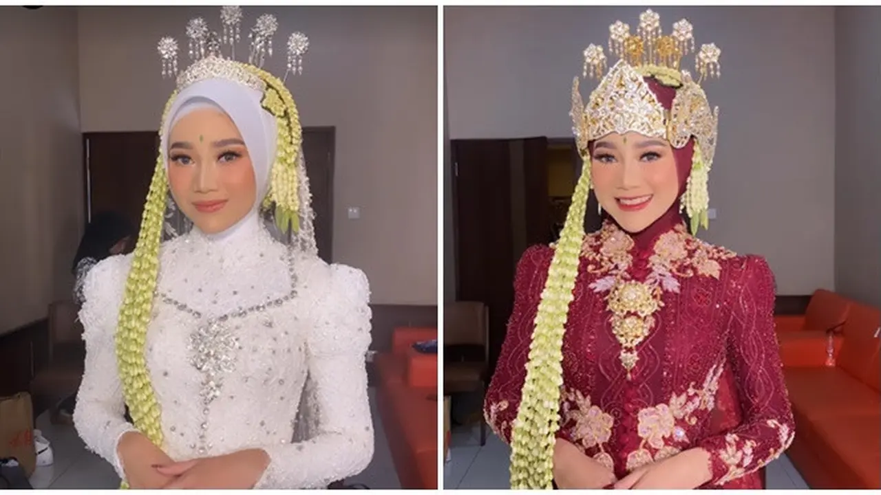 6 Detail Penampilan Ira Dahlia Kakak Ipar Lesti Kejora di Acara Akad hingga Resepsi