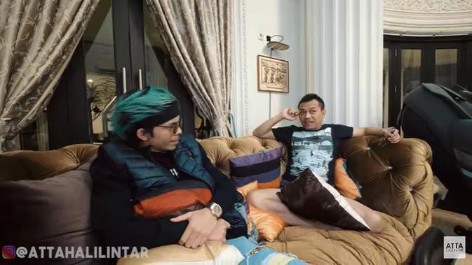 Momen Kedekatan Atta Halilintar dengan Keluarga Aurel Hermansyah (sumber:Youtube/Atta Halilintar)
