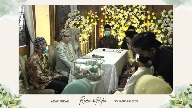7 Momen Akad Nikah Rara Nawangsih, Ibunda Andin yang Kini Resmi Menikah