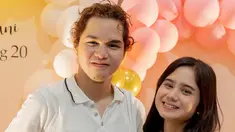 Dul Jelani rayakan ulang tahun Tissa Biani. (Foto: Instagram/ tissabiani)