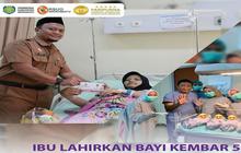 Kejadian Langka! Ibu di Indramayu Melahirkan 5 Anak Kembar, Langsung Dijenguk Bupati Anak Eks Kapolri