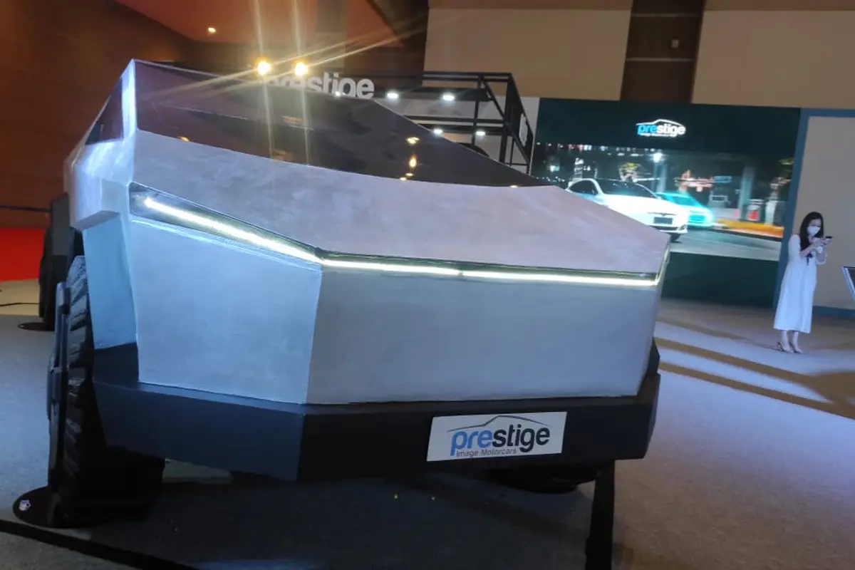 Tesla Cybertruck (Arief A/Liputan6.com)