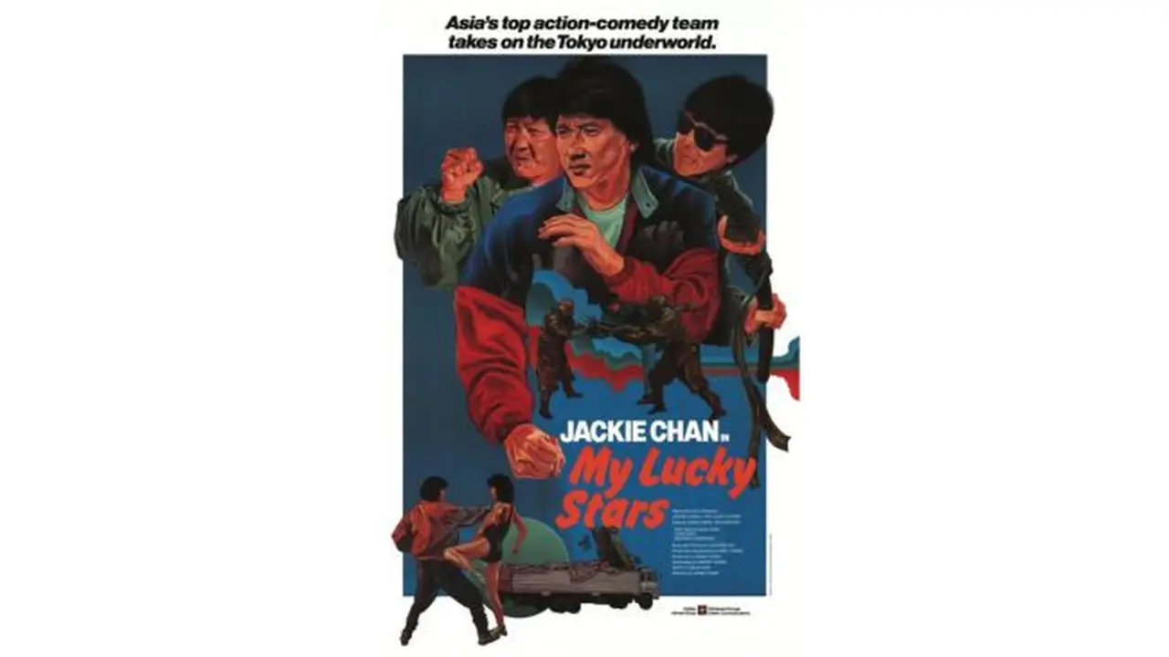 Poster Film My Lucky Star (1985).