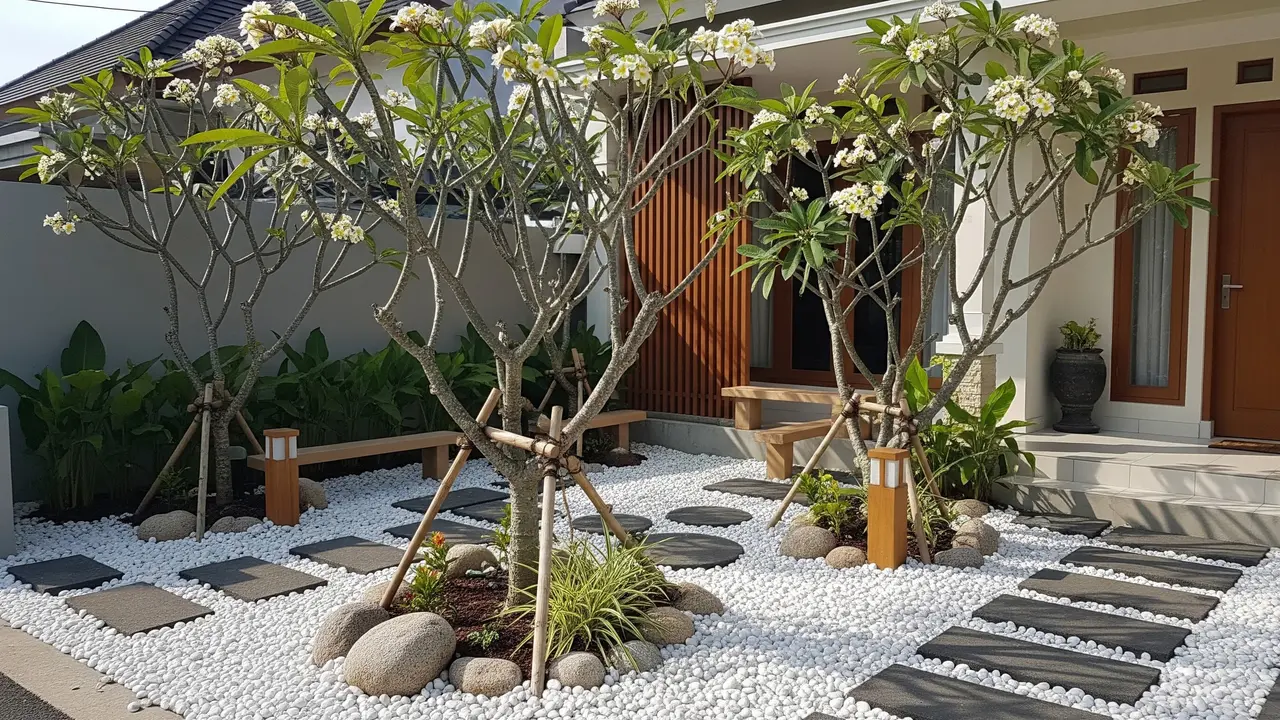 Taman Kering Bergaya Bali