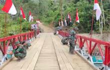 TNI Rampungkan Jembatan Bailey Tapanuli Selatan, Akses Marancar-Sipirok Kembali Terbuka