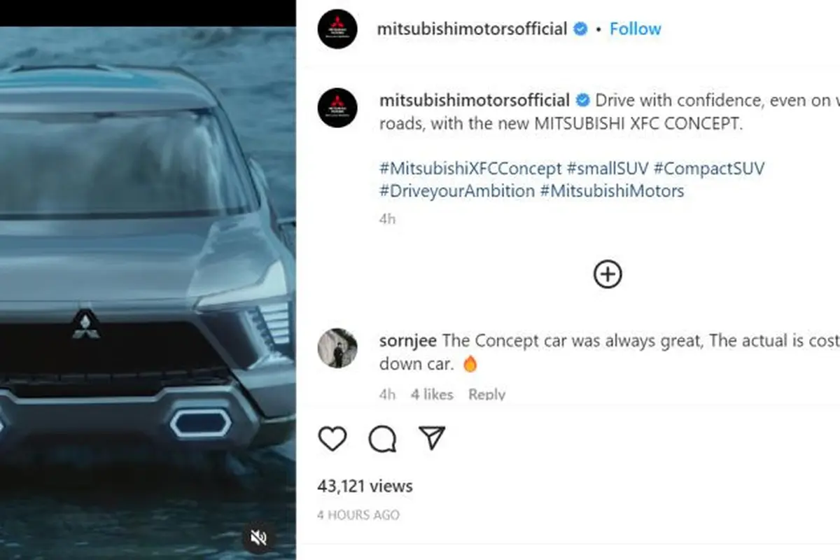 Mitsubishi Mulai Tebar Bocoran XFC Concept (Ist)