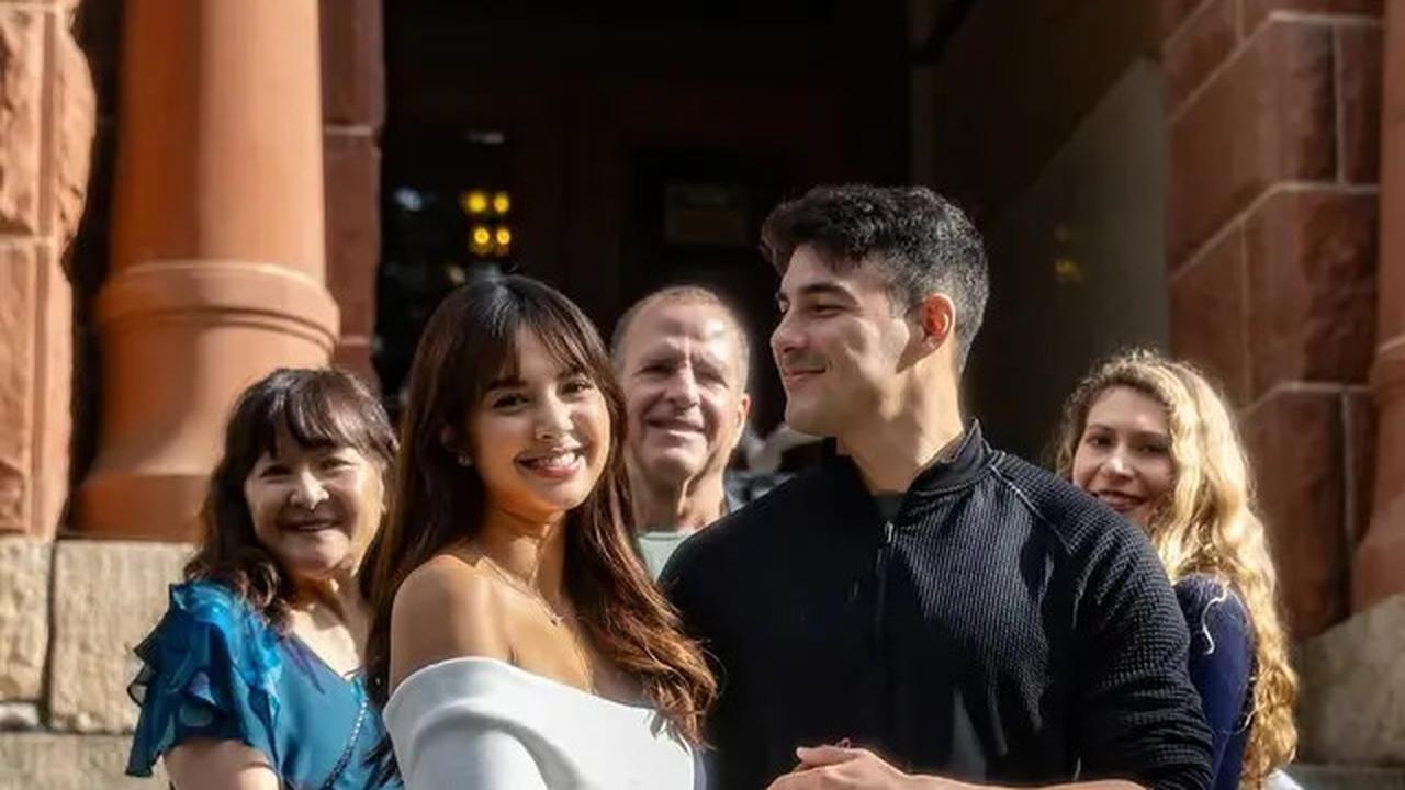 8 Potret Detail Pemberkatan Nikah Aurelie Moeremans dan Tyler di Amerika, Intimate