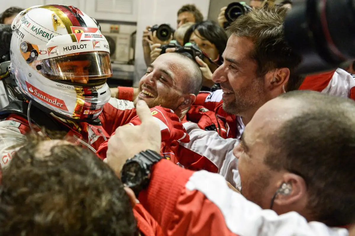 Ferrari (AFP PHOTO / MOHD RASFAN )