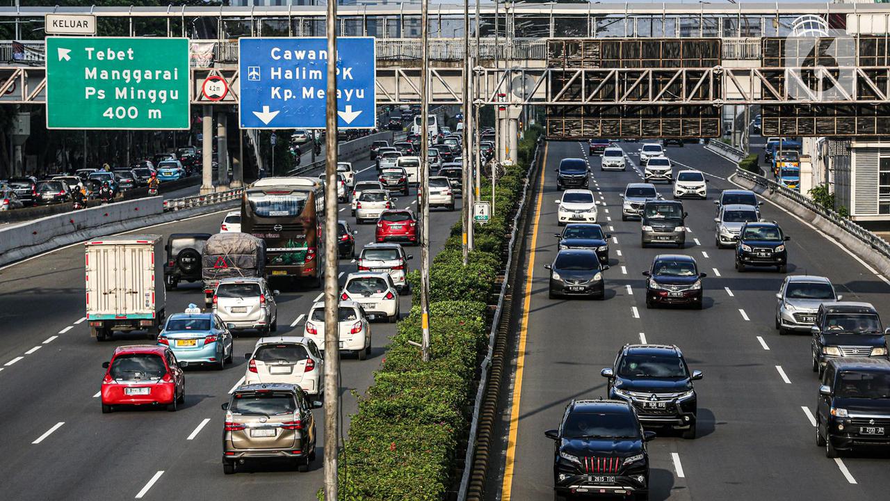 Kemacetan Jakarta di Tengah PSBB