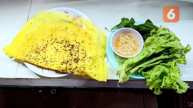 Banh Xeo, 5 Kuliner Vietnam yang Wajib Diicip, Banh Mi hingga Banh Cuon. Foto: Liputan6.com/Ade Nasihudin.
