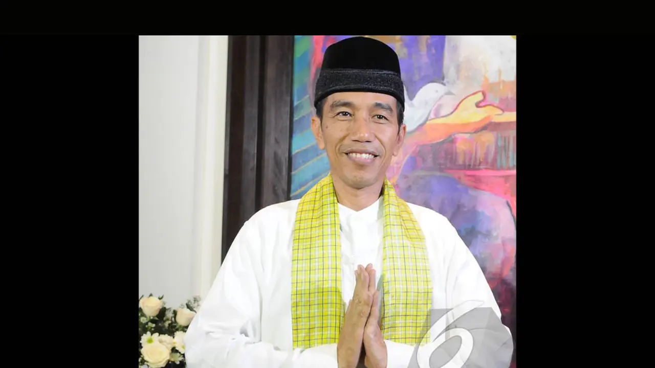 Gaya Busana Jokowi Menjelang Lebaran